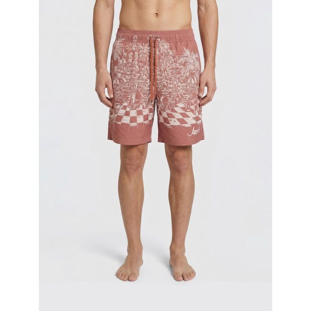 Amiri Men Amiri Printed Polyester Swimsuit